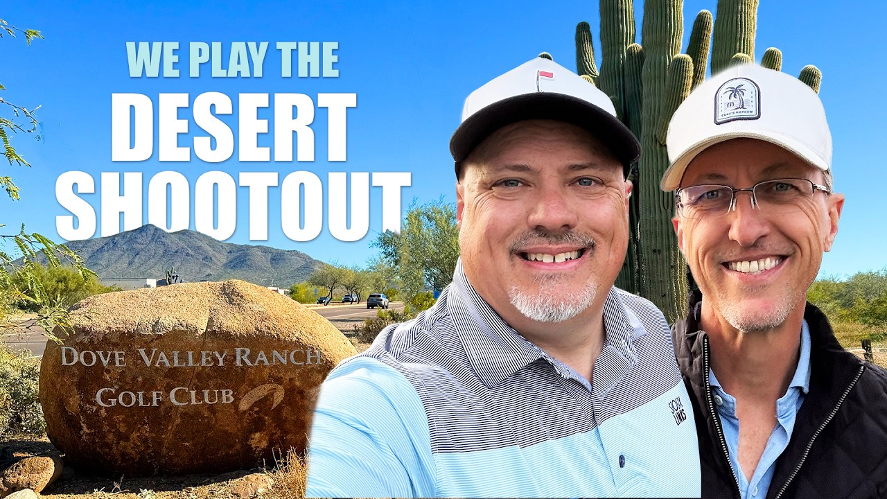 We entered a 3 day golf tournament in the desert