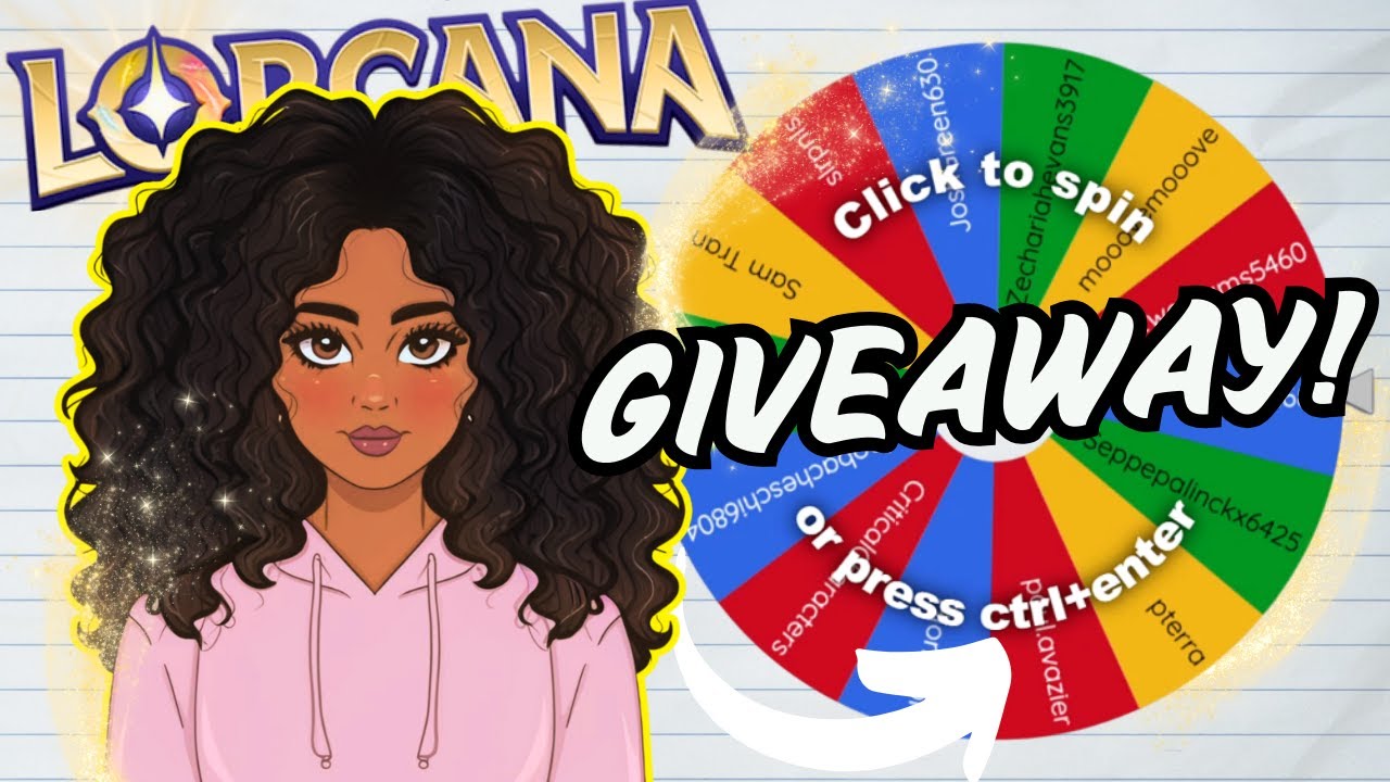 Lorcana Giveaway Winners Announced!
