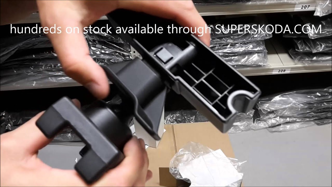 3V0061129 original Skoda multimedia SMART HOLDER at SUPERSKODA.COM warehouse