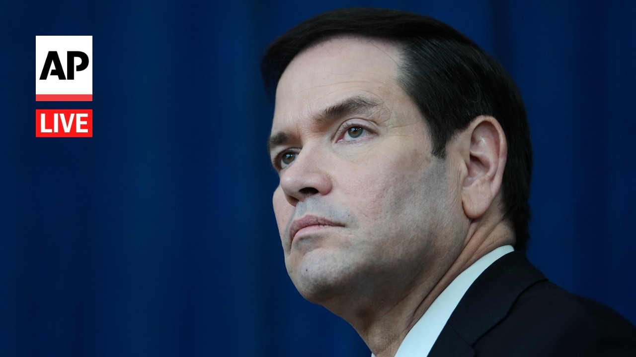 LIVE: Marco Rubio delivers remarks on political terrorism