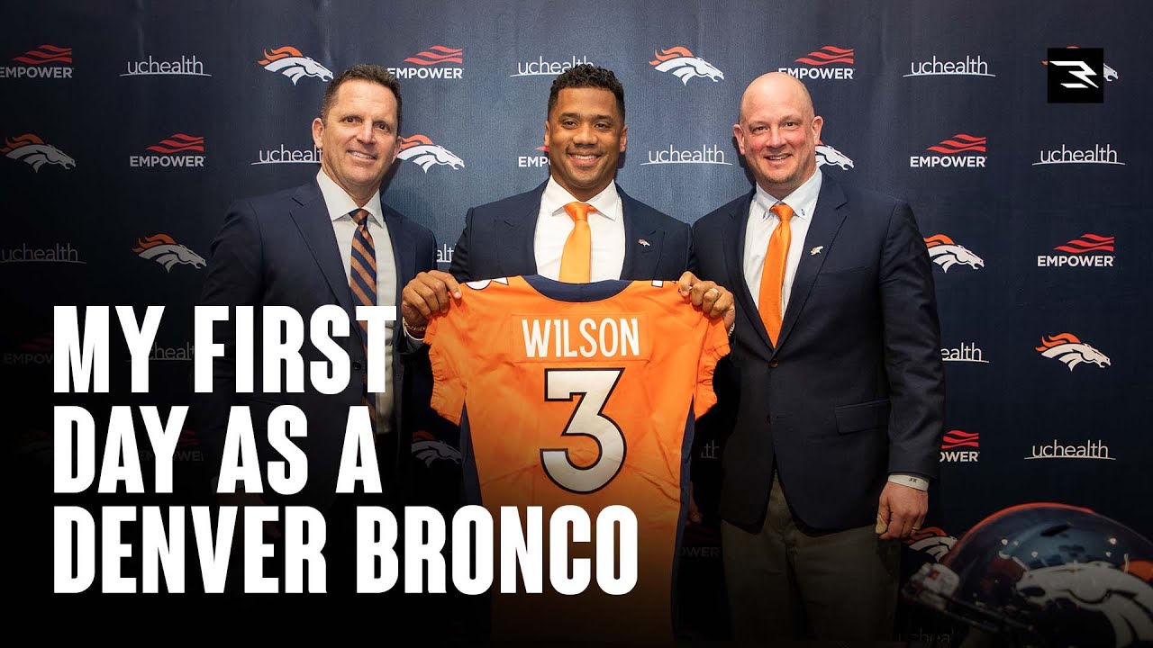 Russell Wilson's First Day as a Denver Bronco