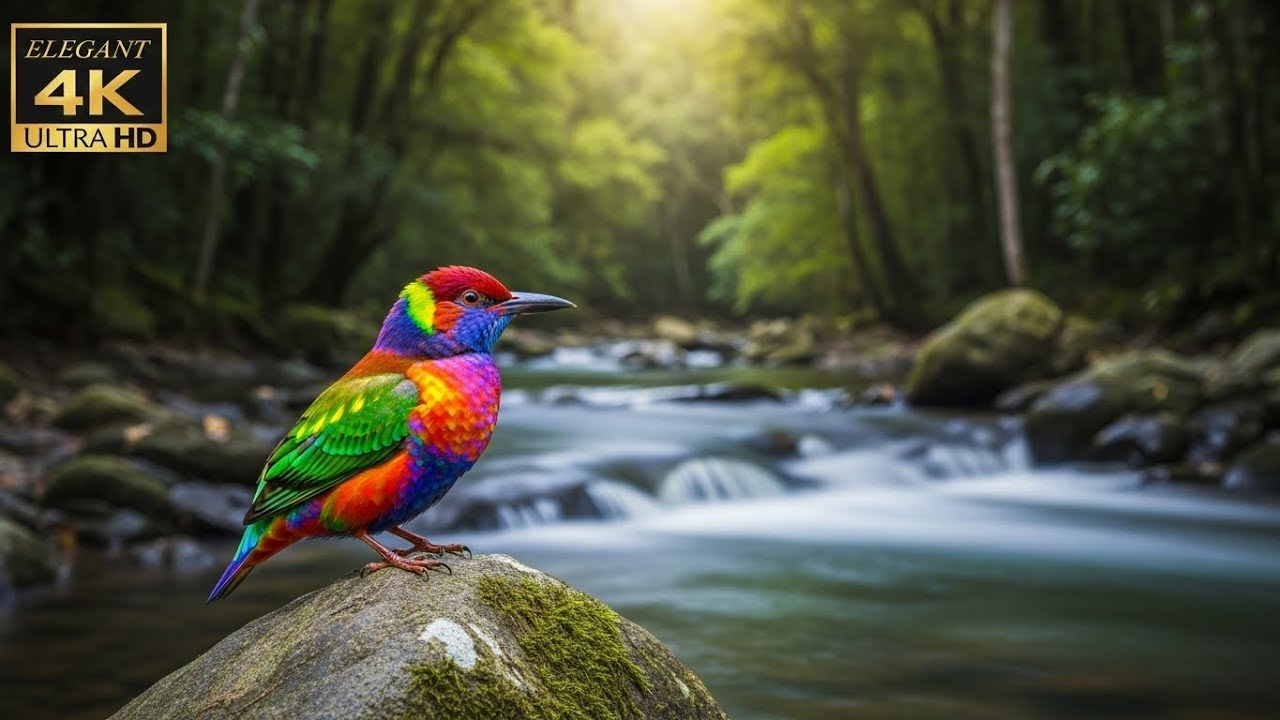 Calm Piano by the River with Birdsong | Music for Deep Study, Sleep & Peaceful Focus