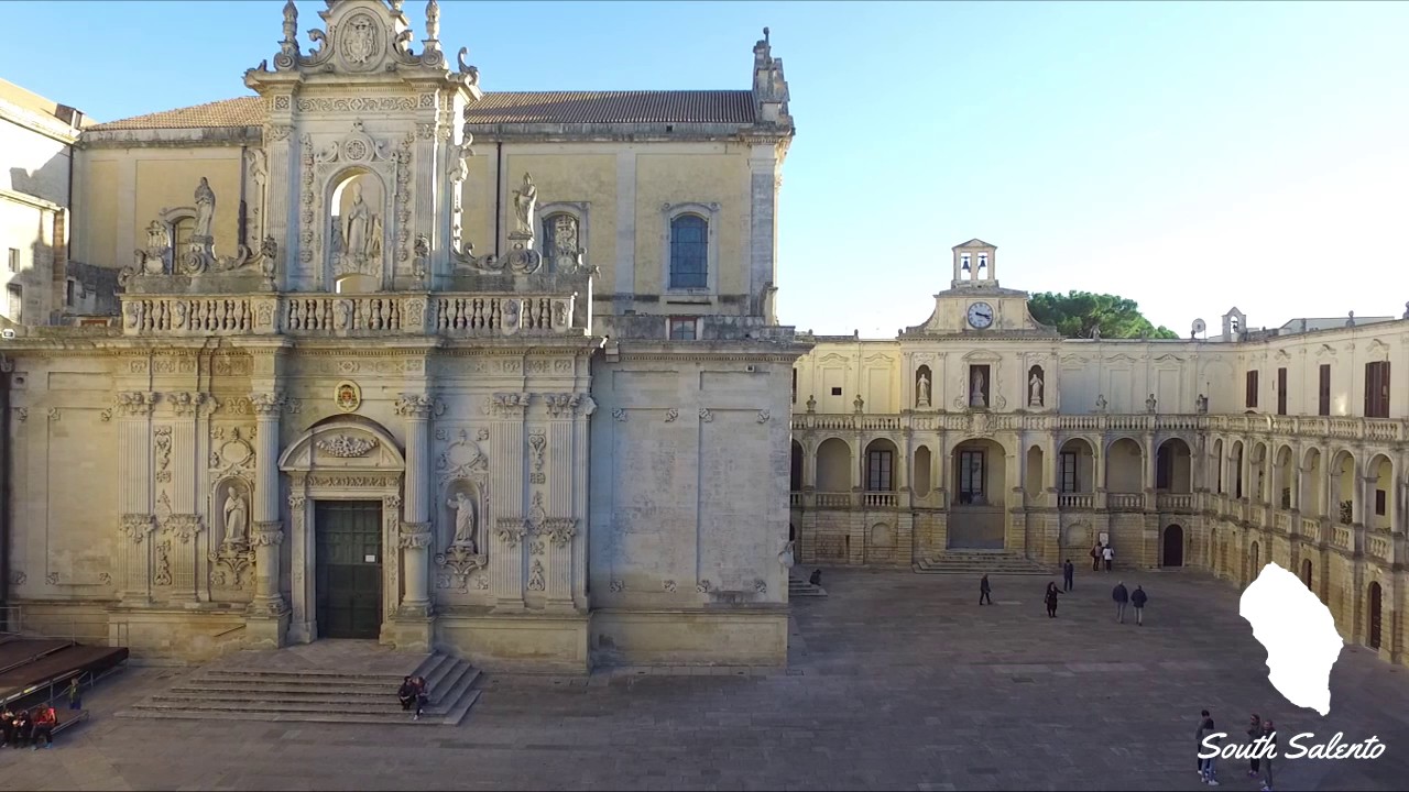 IL DUOMO DI LECCE visto dall'alto con SouthSalento