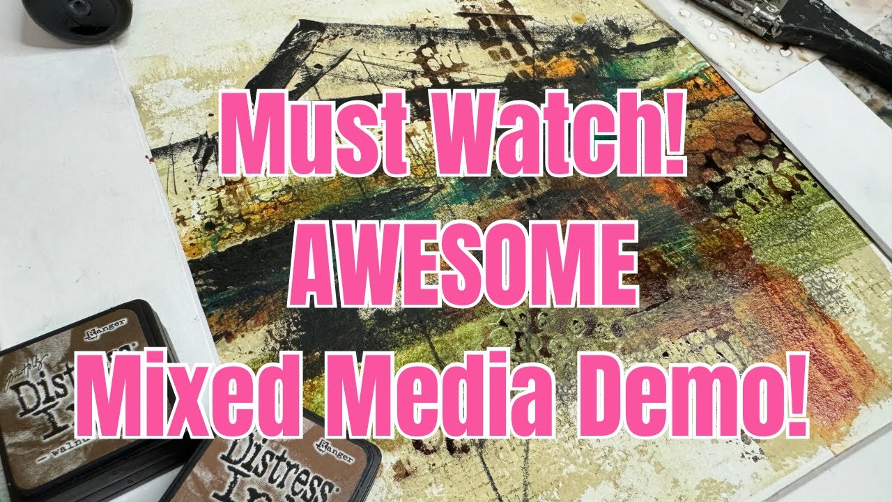 Must-See Mixed Media Magic Unveiled!