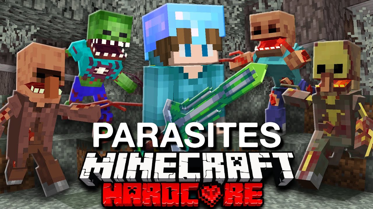 100 Players Simulate a PARASITE Purge in Minecraft!
