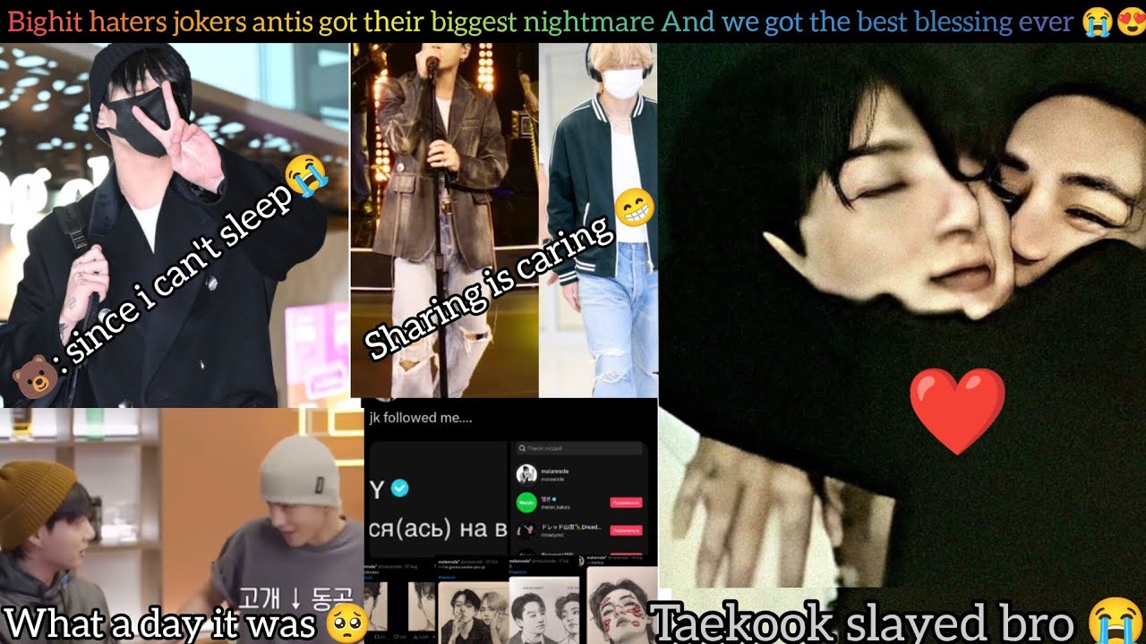 Taekook just shut everyone's mouth by taking step taekookers won again [taekook karma is everything]