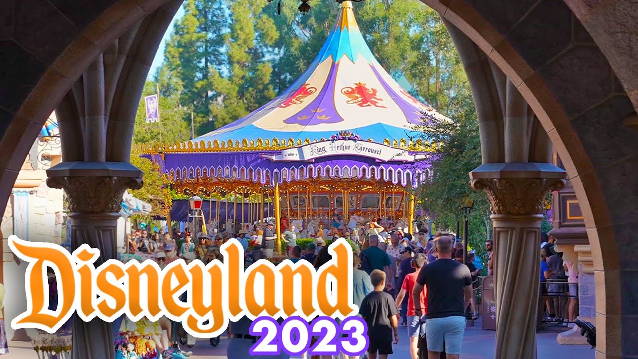King Arthur Carrousel 2023 - Disneyland Rides [4K POV]