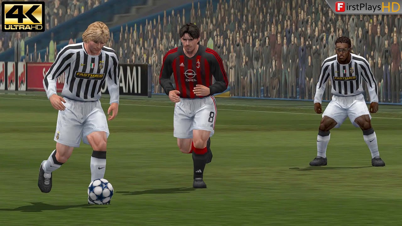 Pro Evolution Soccer 3 (2003) - PC Gameplay 4k 2160p / Win 10