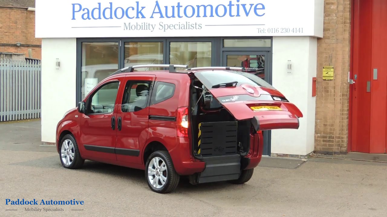 Fiat Qubo Switch Wheelchair Adapted Vehicle