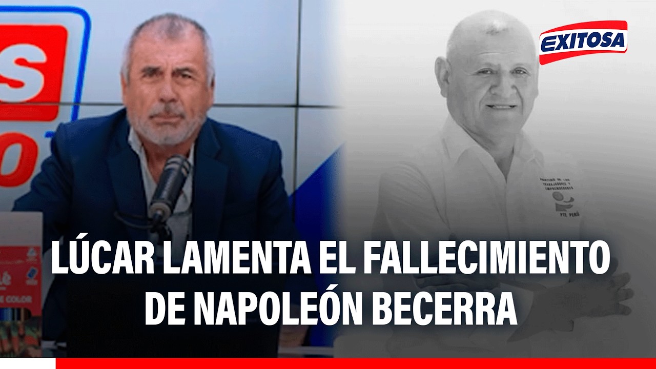 🔴🔵 Nicolás Lúcar: Napoleón Becerra fue una víctima más del mal estado de las carreteras en el Perú