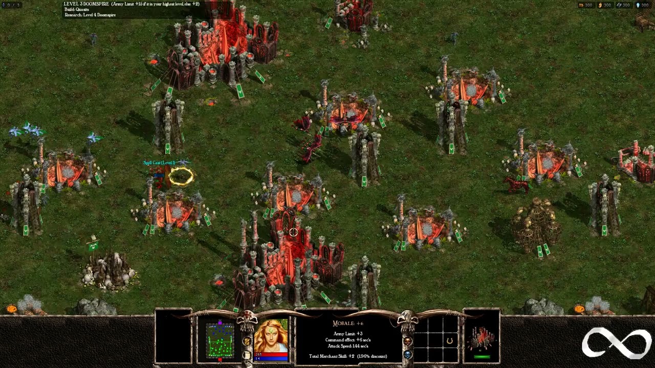 Warlords Battlecry III, AI Battle, Daemon vs Dwarf