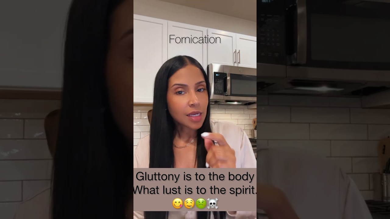 GLUTTONY IS TO THE BODY WHAT LUST IS TO THE SPIRIT 😋🤤🤢☠️ #JesusChristIsLORD