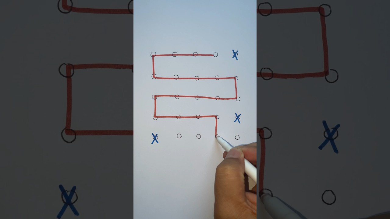 Puzzle game: Connect dots with line #game #games #shorts