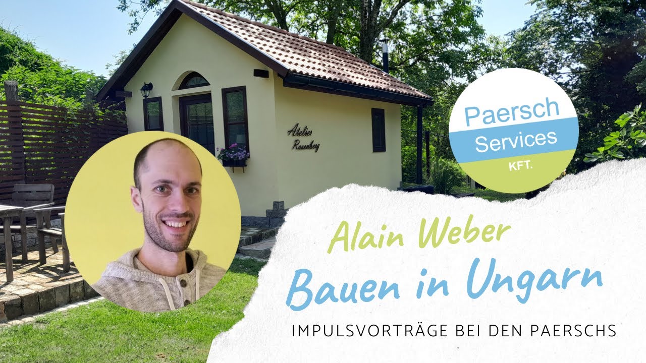 Bauen in Ungarn - Vortrag von Alain Weber am Sonntag, 12. Mai 2024 | 14:00 - 16:00 Uhr in Somogyv&aacute;r