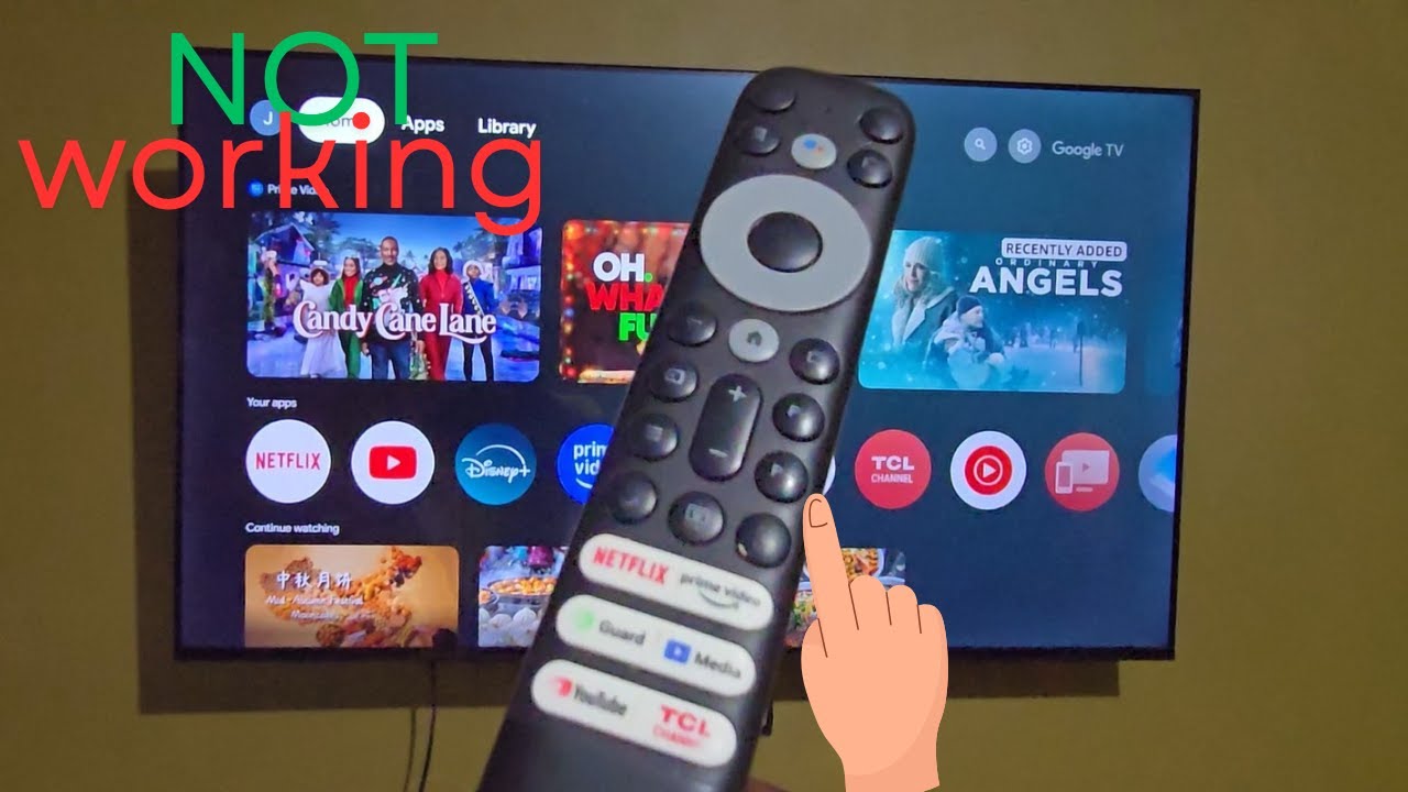 TCL Tv Remote Not Working