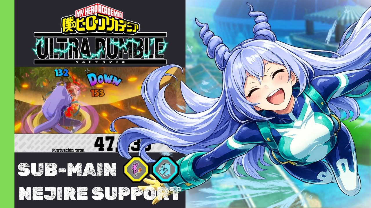 I’m back! More support than ever hehe 💚🌀 | Nejire | Score 47K. | Rank S | MHUR