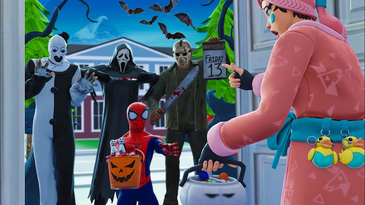 Ролевая игра Fortnite «Сладость или гадость»! 🎃 *ПОШЛО НЕ ТАК* (короткометражный фильм Fortnite)