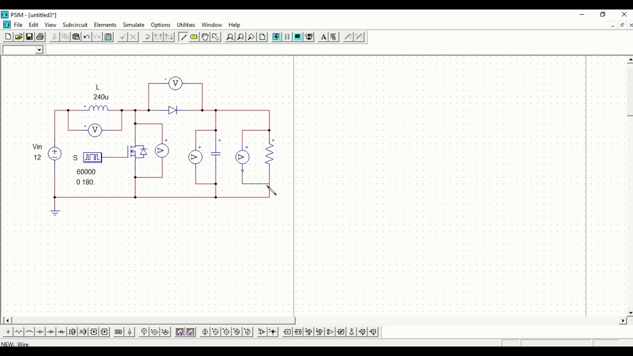 Boost Converter | PSIM Simulation