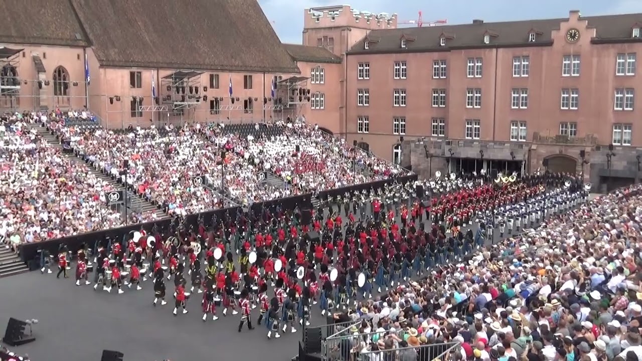 Basel Tattoo 2023, Finale, march on all participants