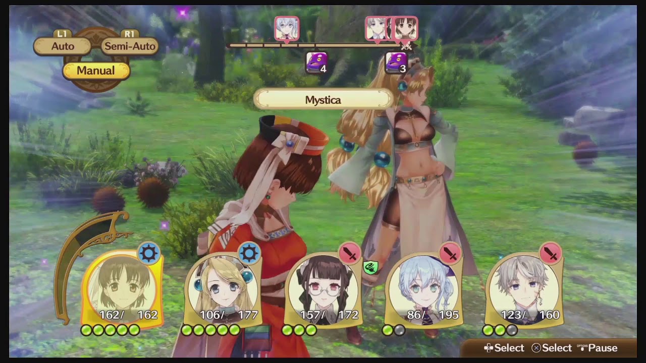 Nelke & the Legendary Alchemists: Ateliers of the New World  - Battle Gameplay