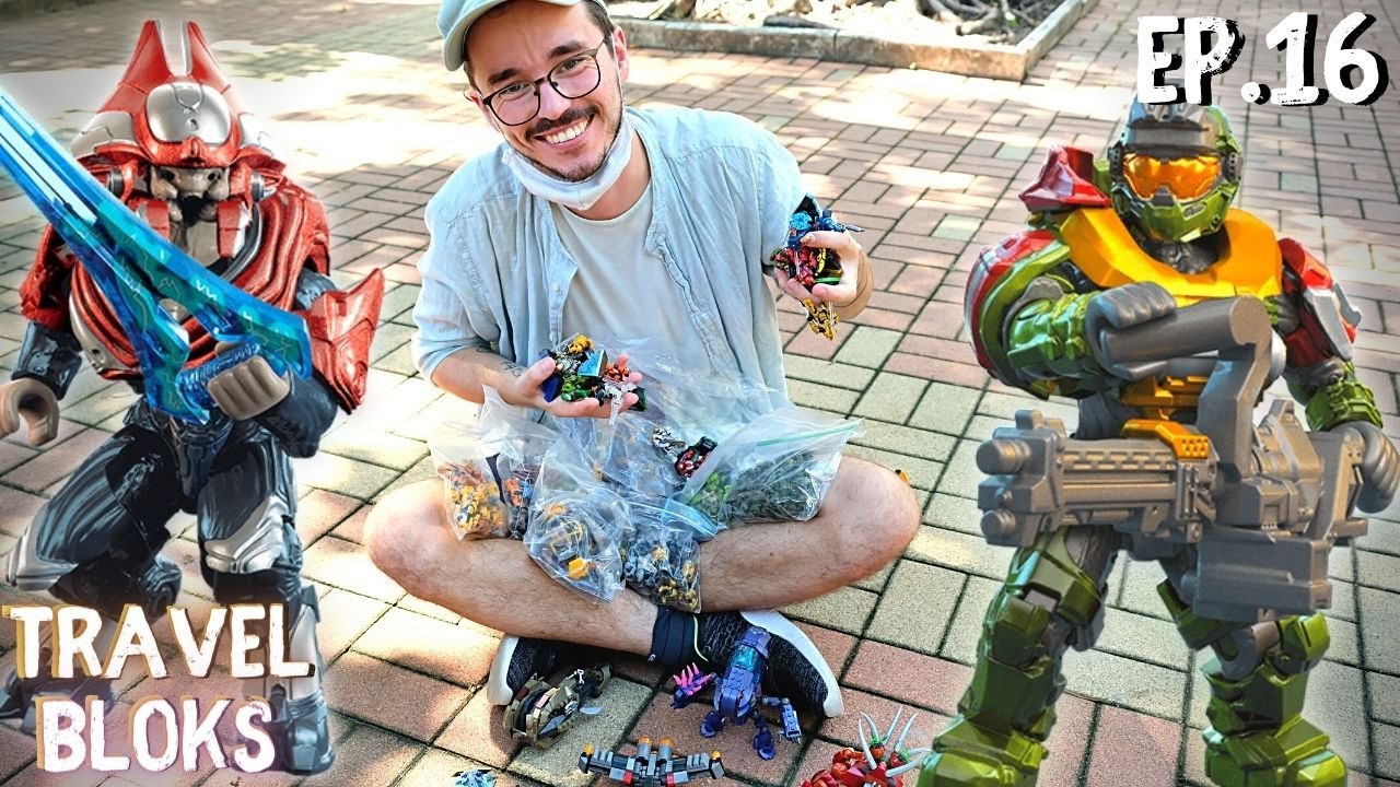 Величайший набор героев Halo! Halo Mega Construx — Travel Bloks 🇭🇰