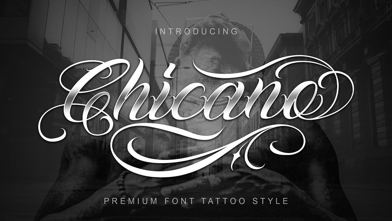 Chicano Font | Tattoo Style Font Free Download