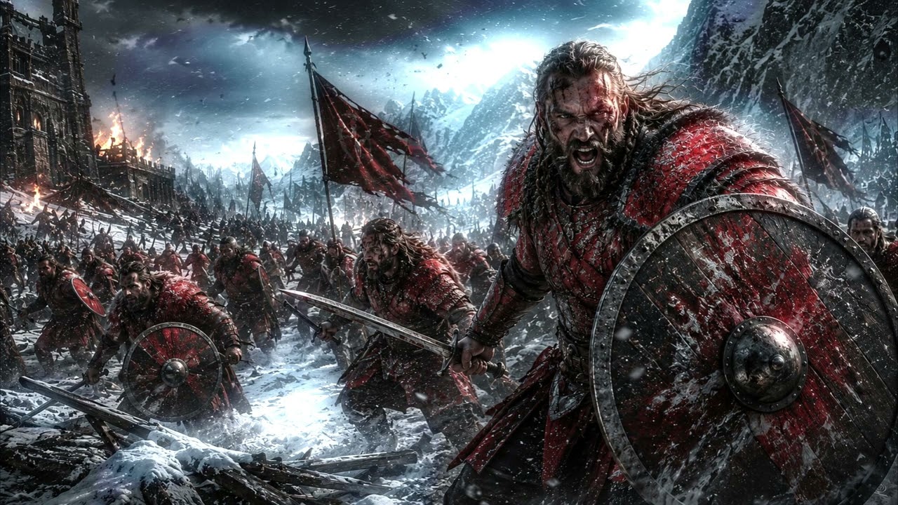 ⚔️ NO RETREAT ❄️ Epic Marching Metal Mix | Northern Warriors & Heavy Chugging Riffs
