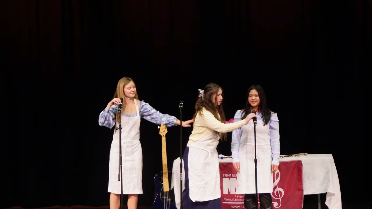2026 PHHS Tri-M Induction - Camilla Ambrocio, Caitlin Buckley, Eva Friedman - Opening Up