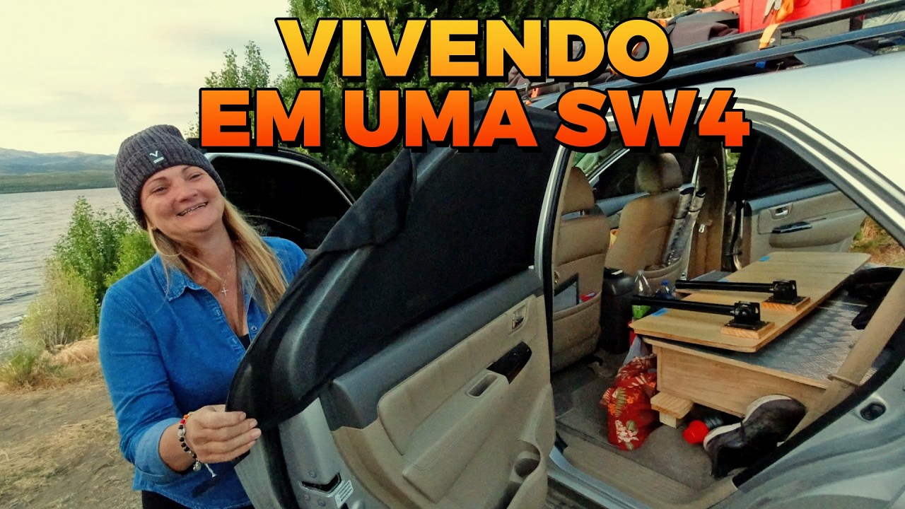 MOTORHOME: VIVER EM UMA HILUX SW4, VOCÊ TERIA CORAGEM?