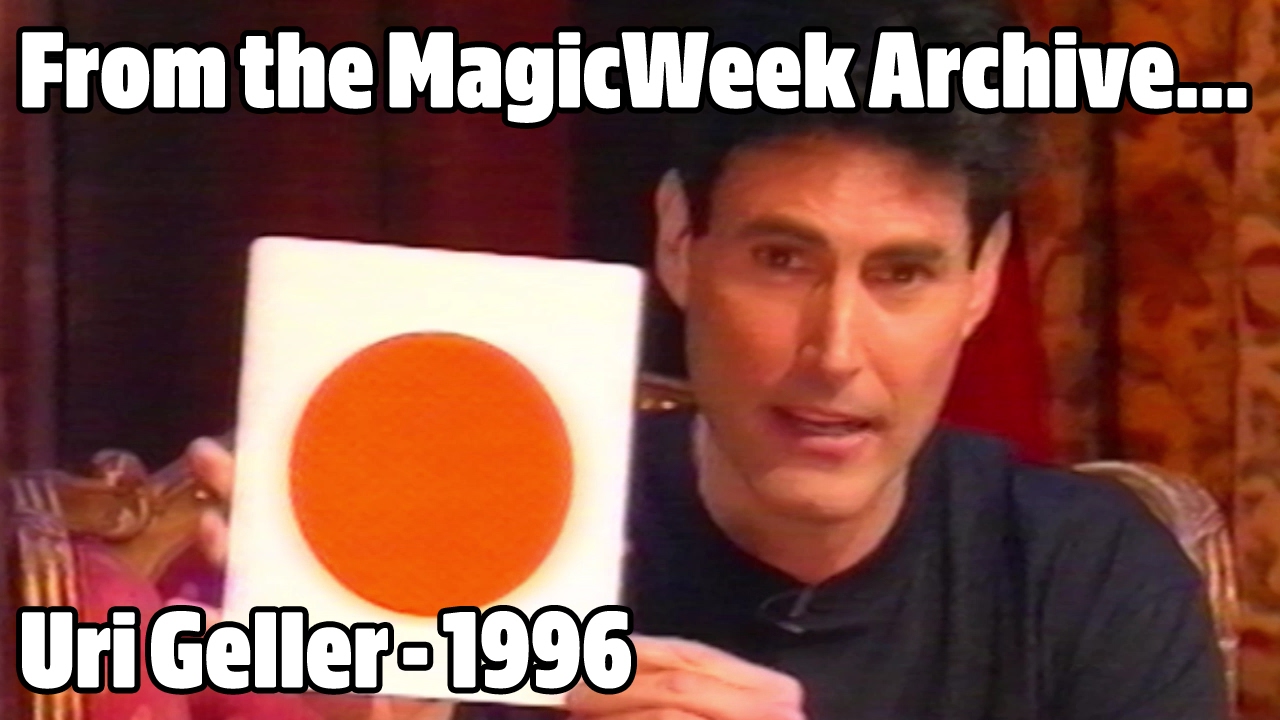 Uri Geller - Spoon Bending - Noel's House Party - 1996