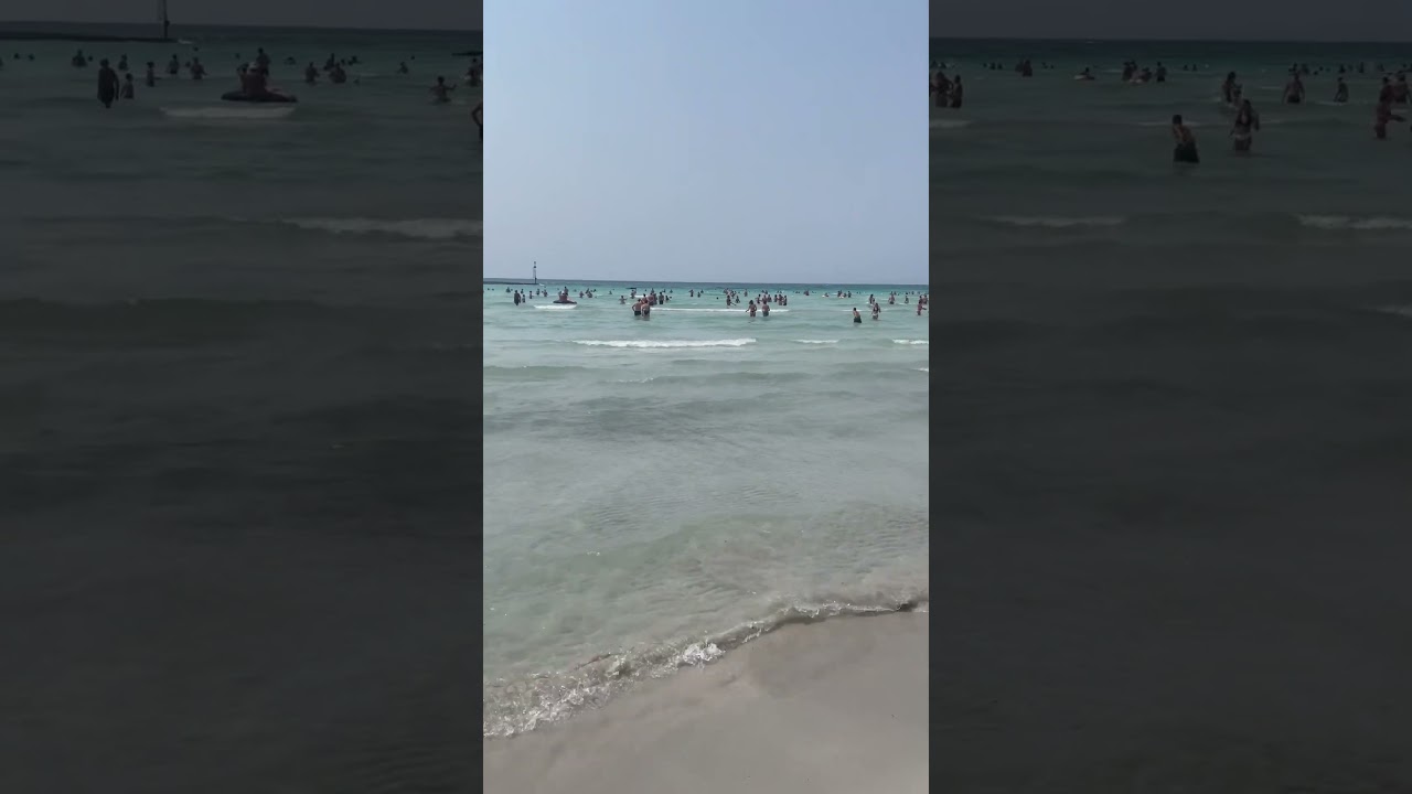 Sunny Day at the Beach - Torre San Giovanni - swim in the sea mini vlog #italy #lecce #puglia
