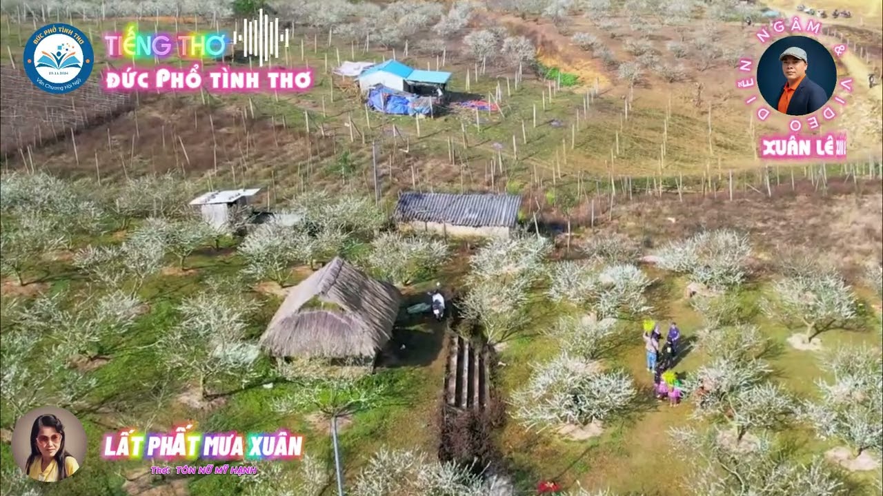 Diễn ngâm: LẤT PHẤT MƯA XUÂN - thơ: TÔN NỮ MỸ HẠNH - Video & trình bày : XUÂN LÊ
