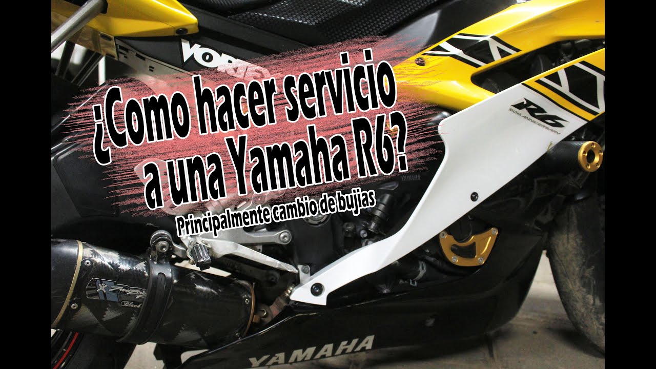 Vlog87 servicio a yamaha r6 y detallado