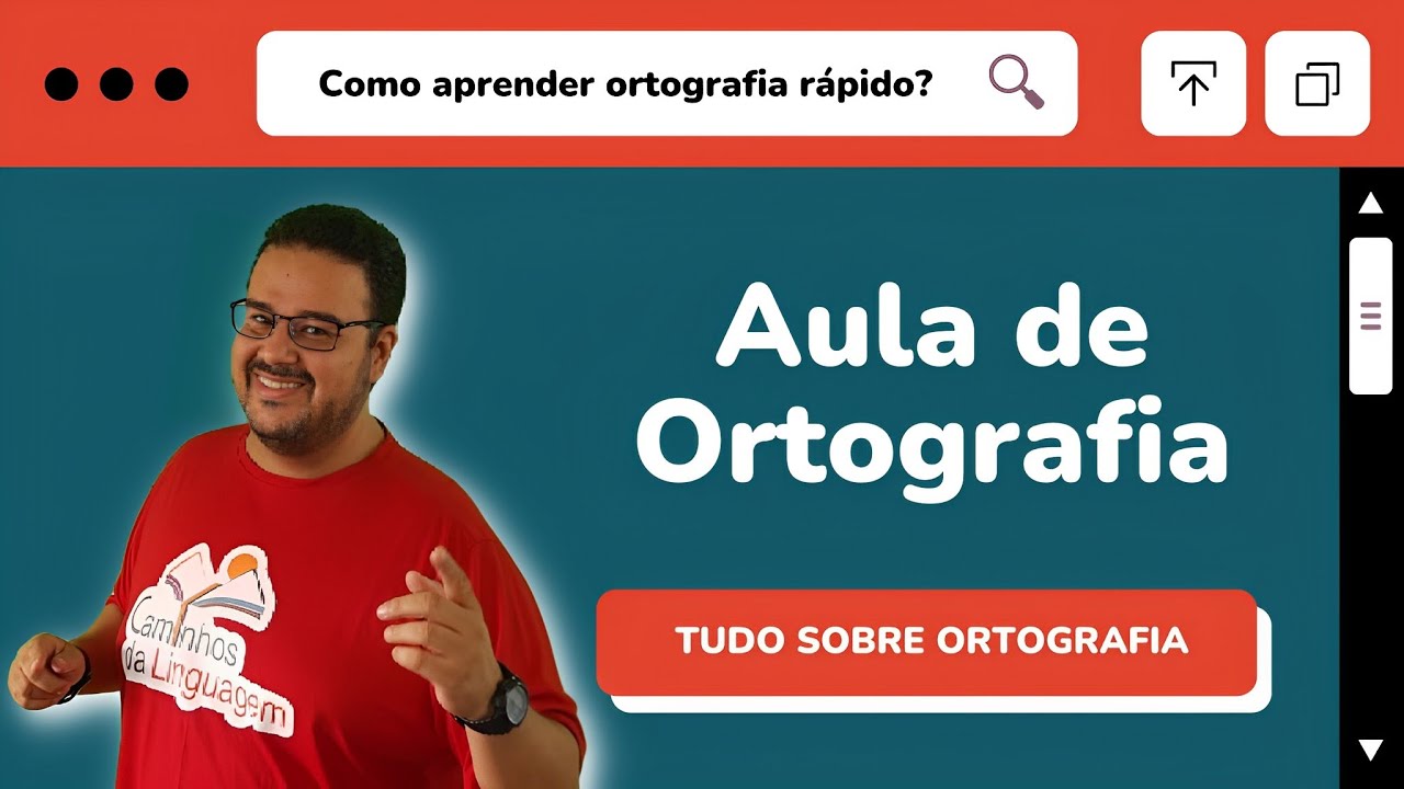 Aula Online Sobre Ortografia com Prof. Prosa Junior!