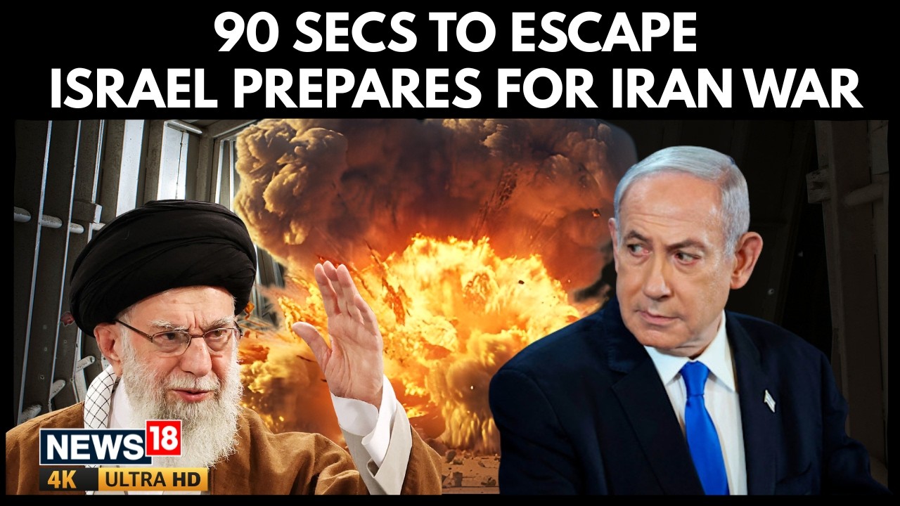 Israel Braces For Possible War With Iran, Bomb Shelters Scattered All Over Tel Aviv | 4K