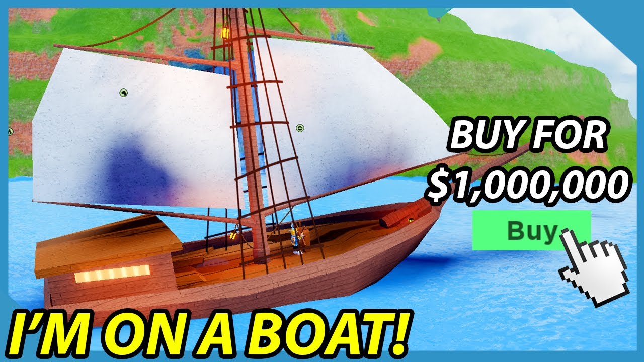 Buying the $1,000,000 Pirate Boat In Roblox Jailbreak