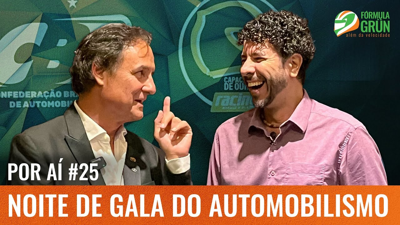 POR AÍ #25: CAPACETE DE OURO 2025, a NOITE DE GALA do AUTOMOBILISMO BRASILEIRO