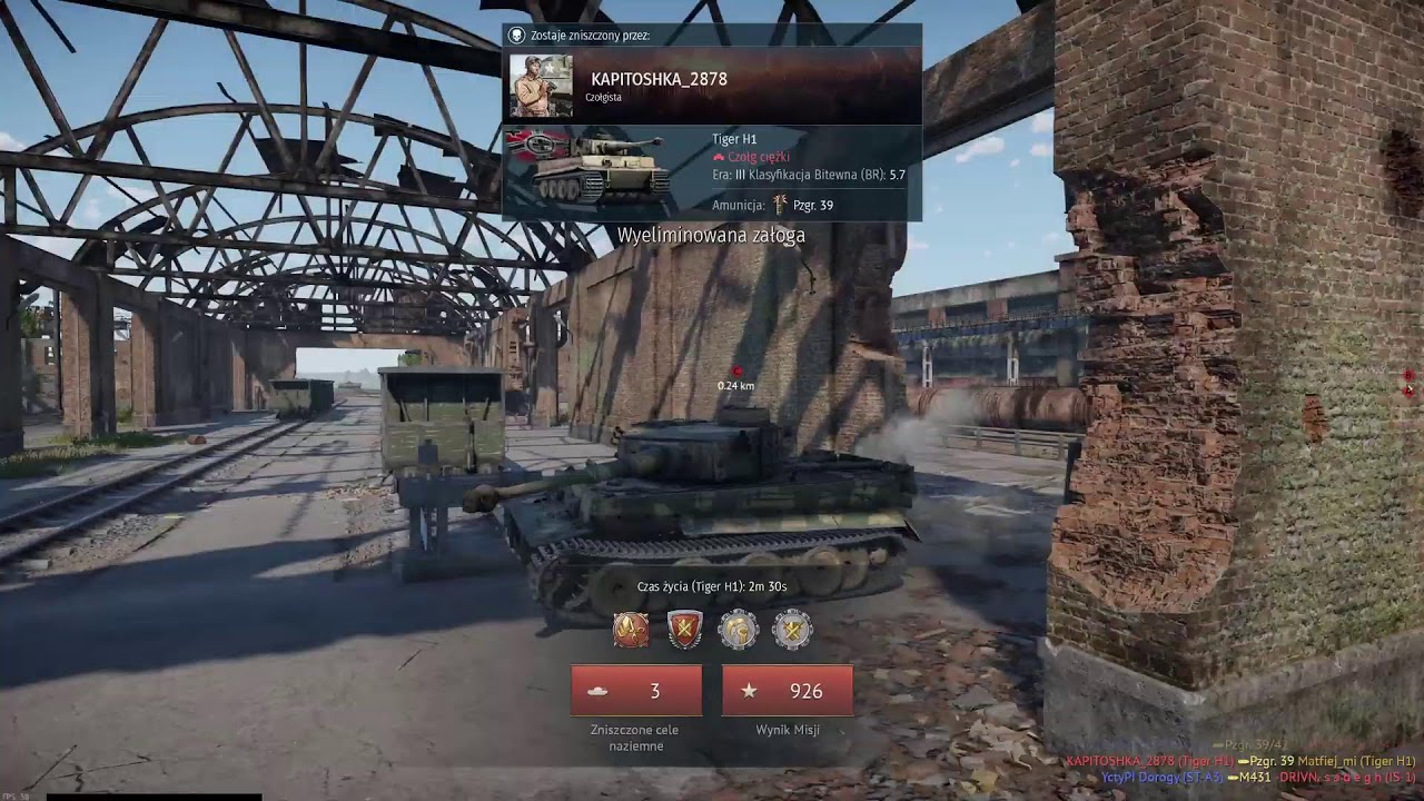 War Thunder - lecimy do 125 poziomu BP. Pure gameplay, no micro.