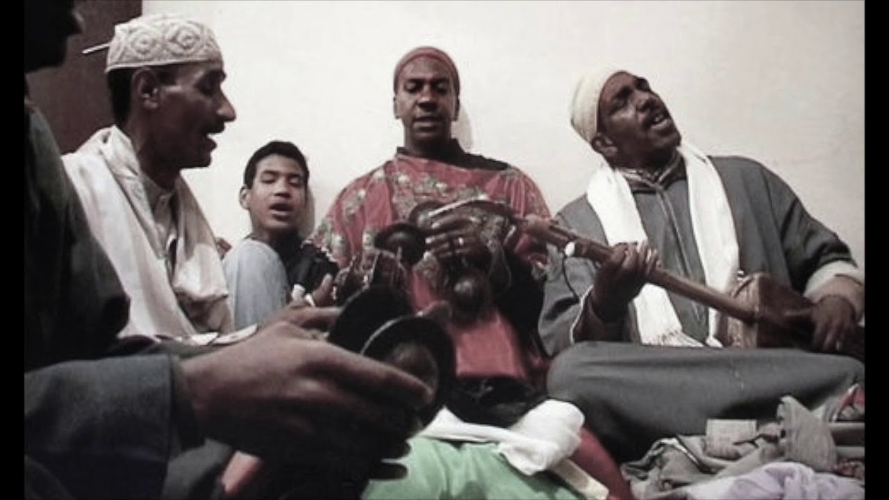 M'aalem Abbas Baska 6/7, Gnawa, Tagnawite, Marokko 1994
