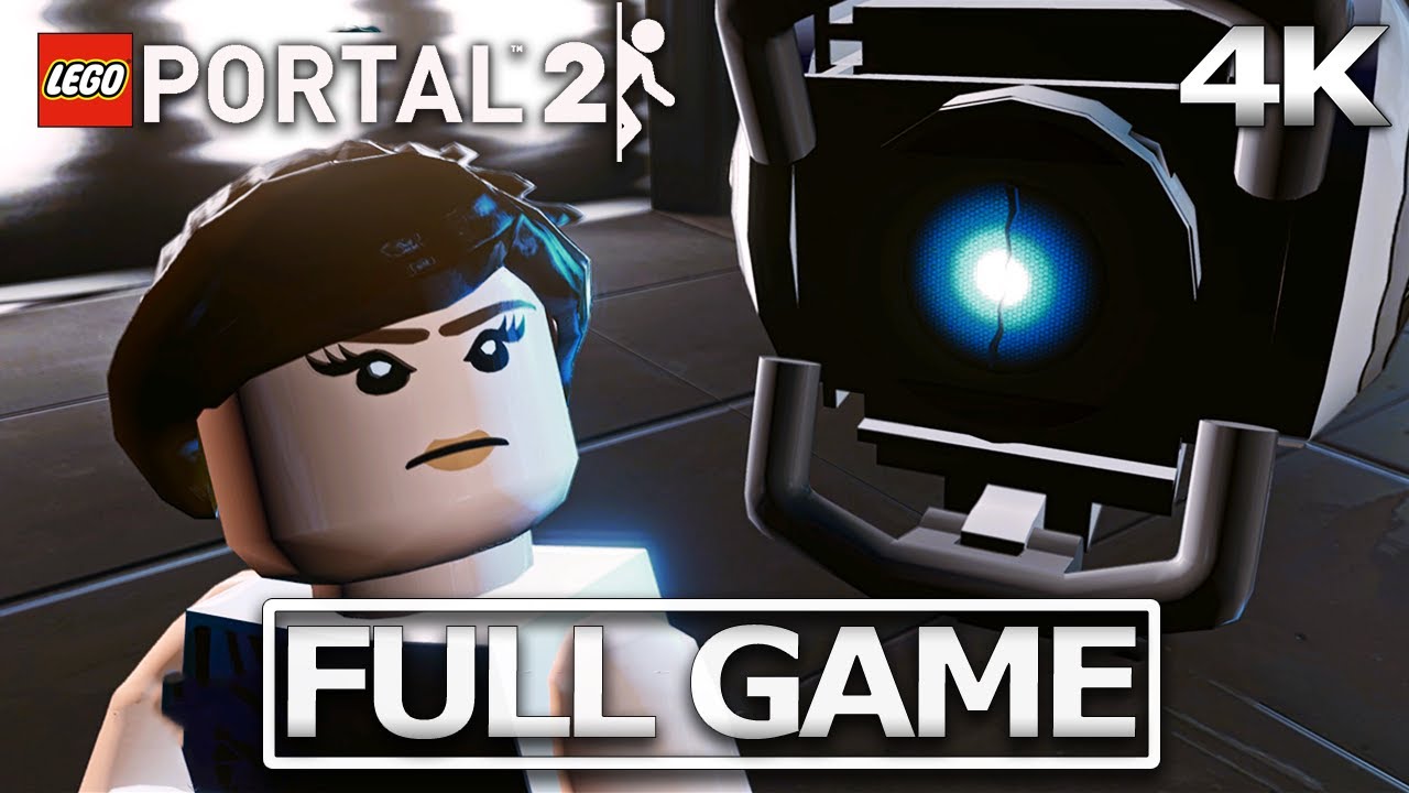 LEGO PORTAL 2 Full Gameplay Walkthrough / No Commentary【FULL GAME】4K 60FPS Ultra HD