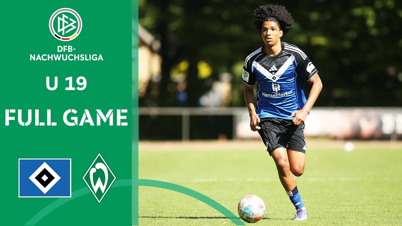 Hamburger SV U 19 vs. Werder Bremen U 19 | Full Game | U 19-DFB-Youth-League