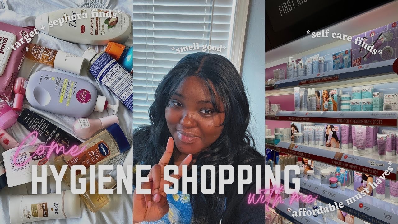 COME HYGIENE SHOPPING WITH ME! TARGET & SEPHORA RUN + HYGIENE MUST HAVES, NEW SELF-CARE PRODUCTS