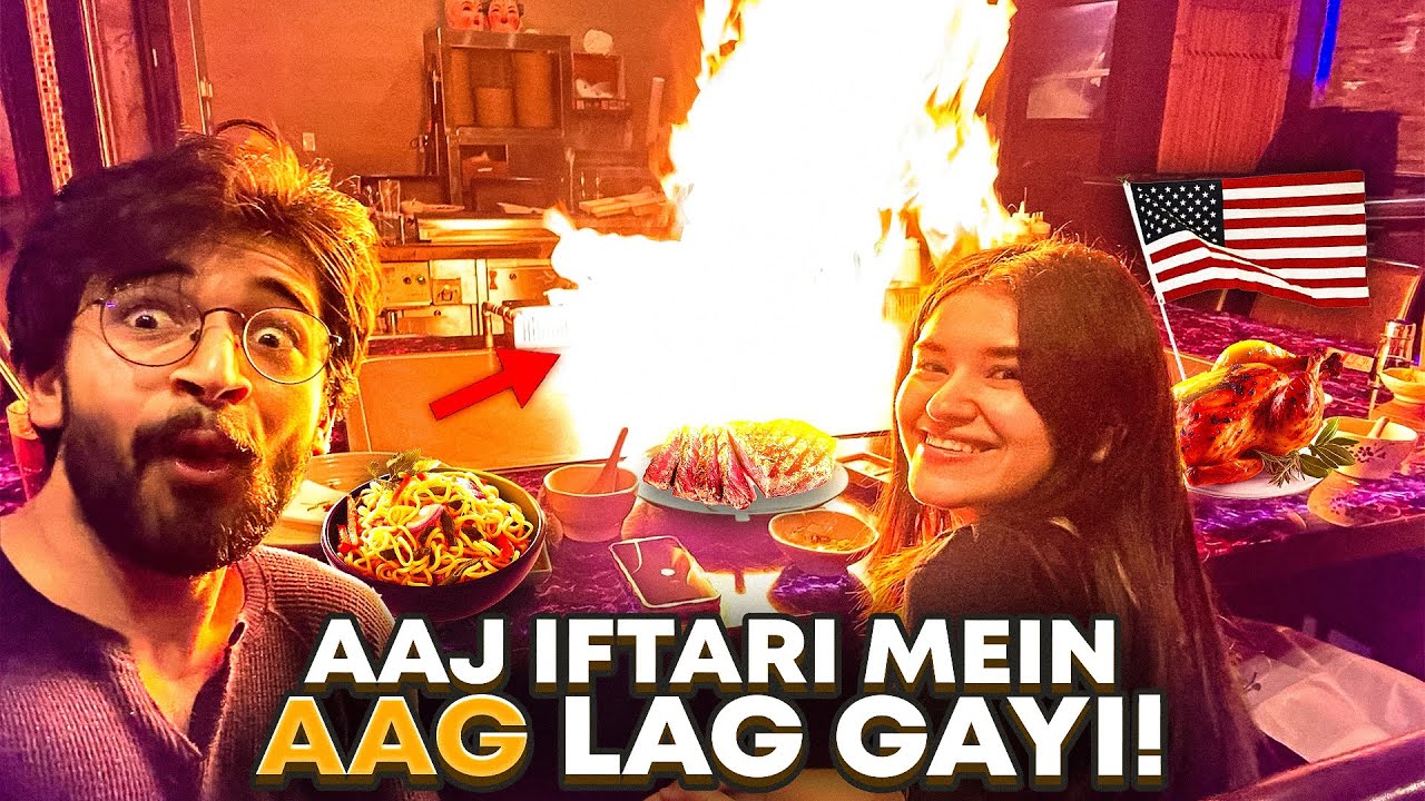 Tasty HALAL Asian food US may?! | Flaming Hibachi 🔥
