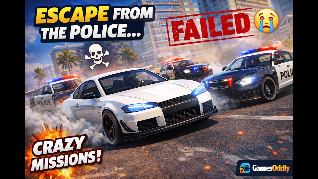 Escape from the Police FAILED 😭🚔 | Crazy Missions in Car Simulator 2!