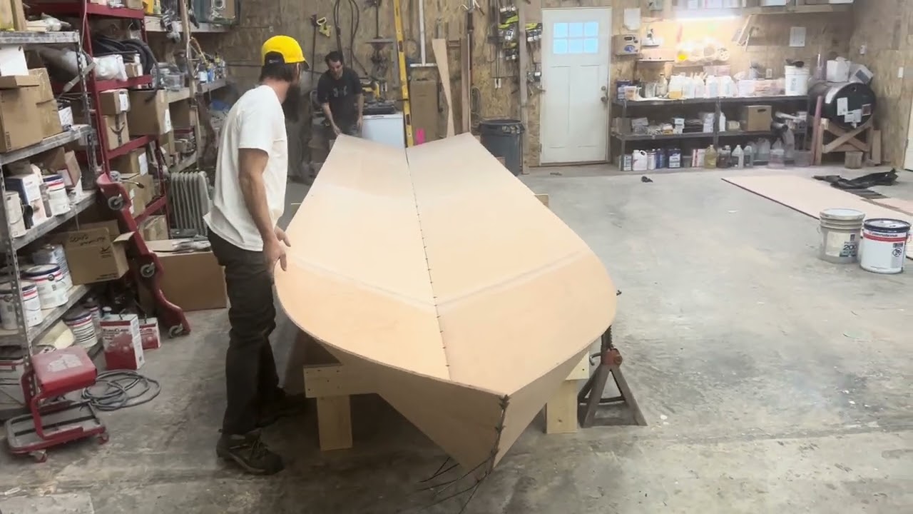 How to build a boat fast!