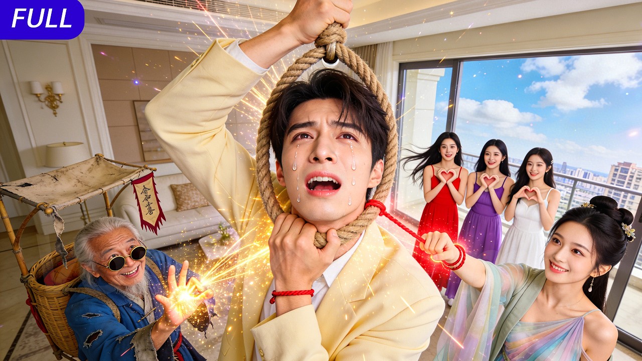 Poor Guy Tries to Hang Himself—Unlocks Super System, Conquers Women to Turn His Life Around!#drama