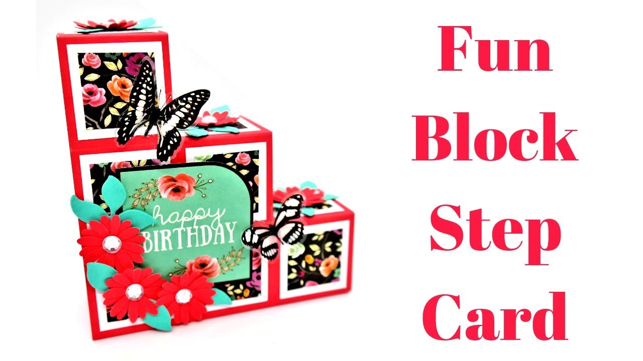 Block Step Card | Stepper Card