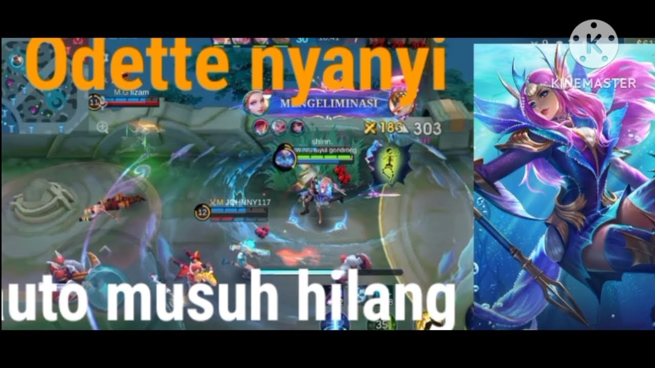 Odette gameplay bikin musuh ketakutan dengan suara musiknya