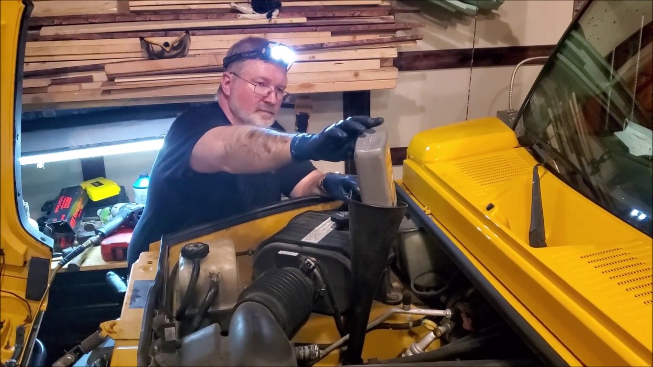 Hummer H2 12 minute Oil Change