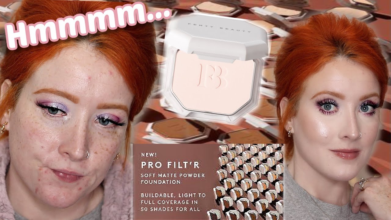NEW Fenty Beauty Pro Filt'r Powder Foundation Review